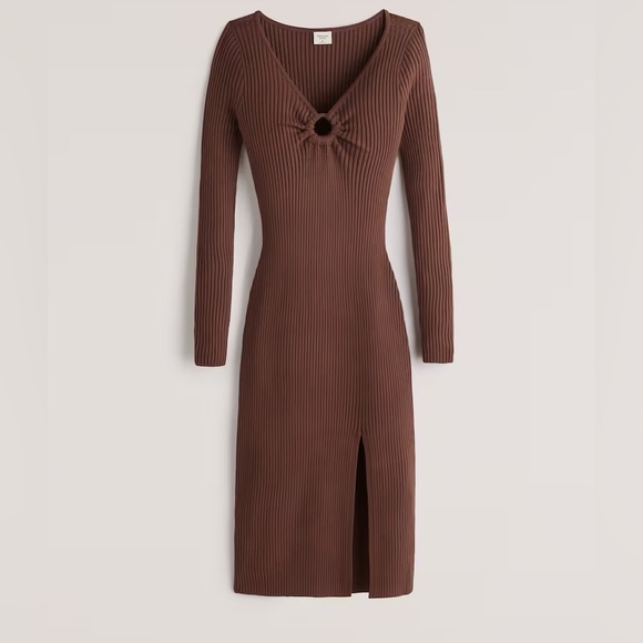 Long sleeve sweater dress, Abercrombie, S - Picture 4 of 5